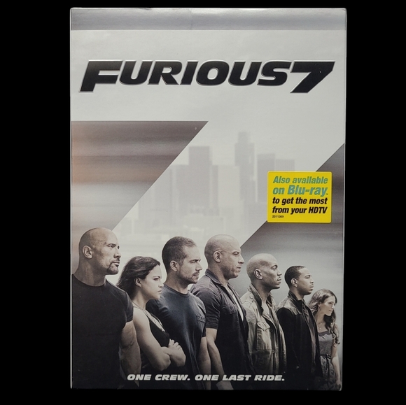 NEW SEALED DVD "FURIOUS 7" ONE CREW. ONE LAST RIDE. - Picture 1 of 3